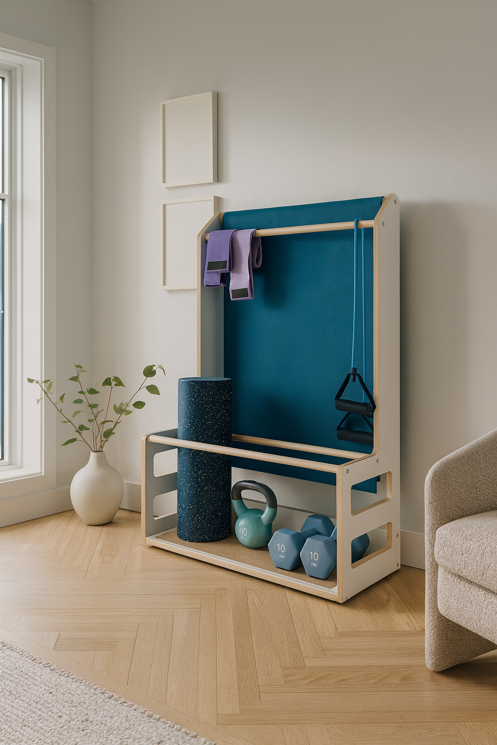 Namastand – Yoga Mat and Exercise Equipment Storage